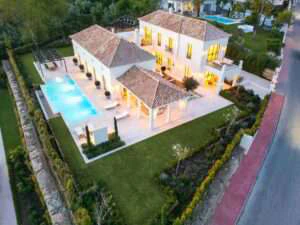 impresionante villa en marbella